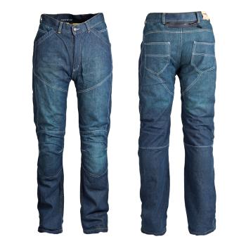 Pánské jeansové moto kalhoty ROLEFF Aramid  modrá  32/M