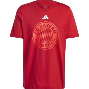 adidas FC BAYERN DNA GRAPHIC Pánské triko, červená, velikost