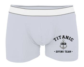 Pánské boxerky Contrast TITANIC DIVING TEAM