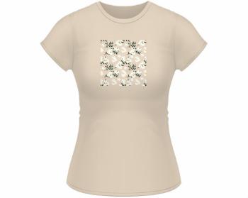 Dámské tričko Classic Vzor - květy
