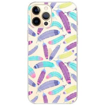 iSaprio Feather Pattern 01 pro iPhone 12 Pro Max (featpatt01-TPU3-i12pM)