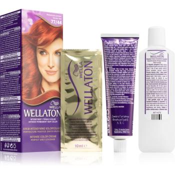 Wella Wellaton Permanent Colour Crème barva na vlasy odstín 77/44 Volcanic Red