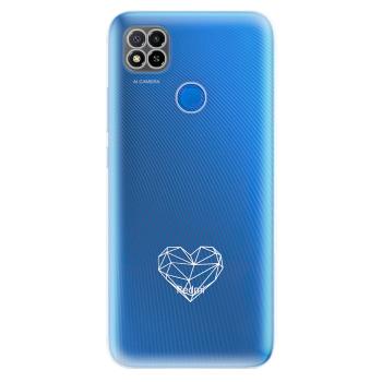 Odolné silikonové pouzdro iSaprio - čiré - Digital Love - Xiaomi Redmi 9C