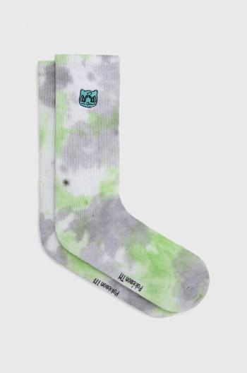 Ponožky Capslab X POKEMON zelená barva