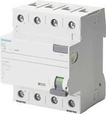 Proudový chránič Siemens 5SV3346-6KL, 63 A 0.03 A 400 V 4pólový