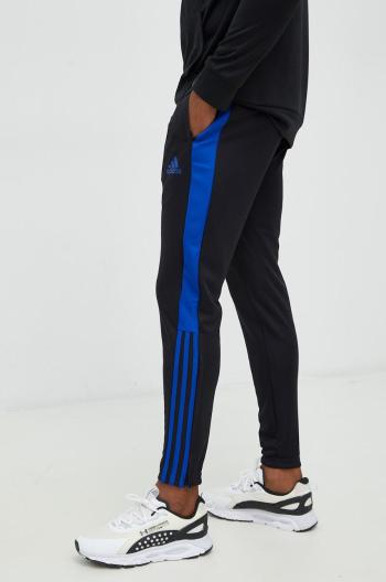 Tréninkové kalhoty adidas Performance Tiro pánské, černá barva, vzorované