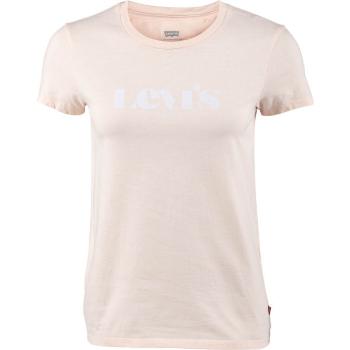 Levi's CORE THE PERFECT TEE Dámské tričko, lososová, velikost M