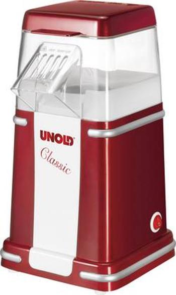 Popkornovač Unold Classic 48525, 900 W, červená, bílá