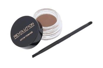 Úprava obočí Makeup Revolution London - Brow Pomade Soft Brown 2,5 g, 2,5ml