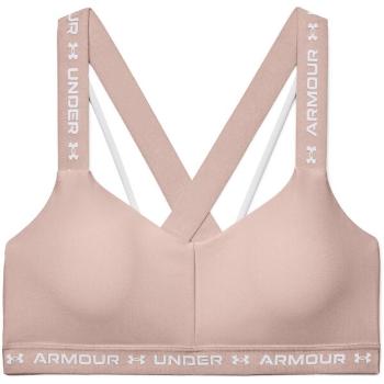 Under Armour CROSSBACK LOW Dámská podprsenka, růžová, velikost S