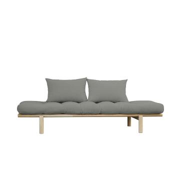 Pohovka Pace Daybed – Clear lacquered/Grey