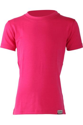 Lasting dětské merino triko TONY růžové Velikost: 150