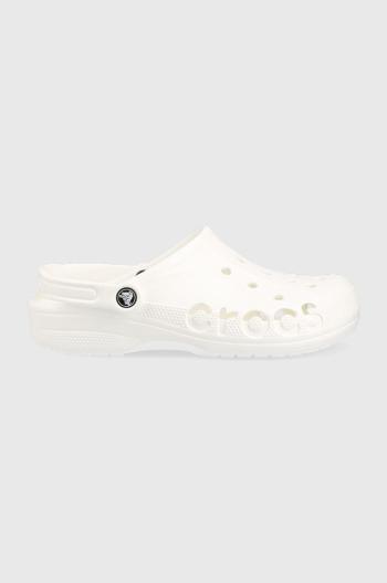 Pantofle Crocs Baya bílá barva