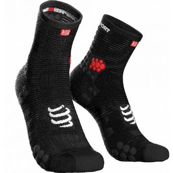Compressport RACE V3.0 RUN HI Běžecké ponožky, černá, velikost 39-41