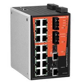 Průmyslový ethernetový switch Weidmüller, IE-SW-PL18MT-2GC14TX2SC