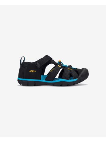 Modro-černé dětské sandály Keen Seacamp II
