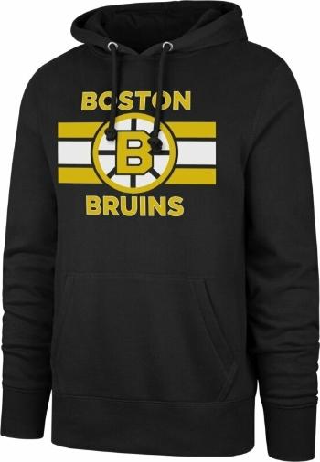 Boston Bruins NHL Burnside Pullover Hoodie Jet Black S Mikina