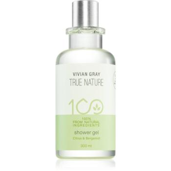 Vivian Gray True Nature Citrus & Bergamot čisticí sprchový gel 300 ml