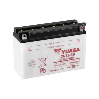 Motobaterie Yuasa Standard 12N12-3B