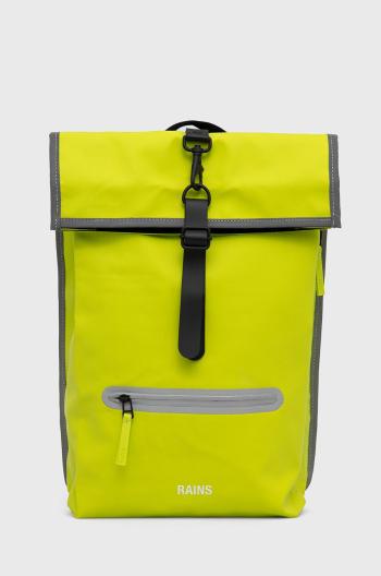 Batoh Rains 14030 Rolltop Rucksack Reflective zelená barva, velký, hladký