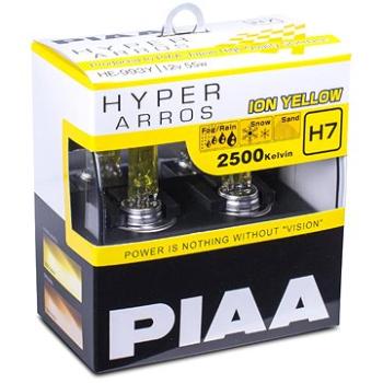 PIAA Hyper Arros Ion Yellow 2500KK H7 - teplé žluté světlo 2500K pro použití v extrémních podmínkách (HE-993Y)