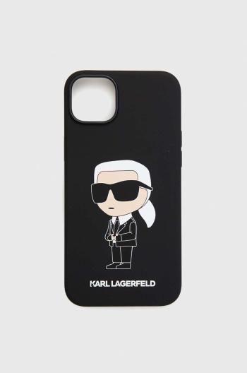 Obal na telefon Karl Lagerfeld iPhone 14 Plus 6,7'' černá barva