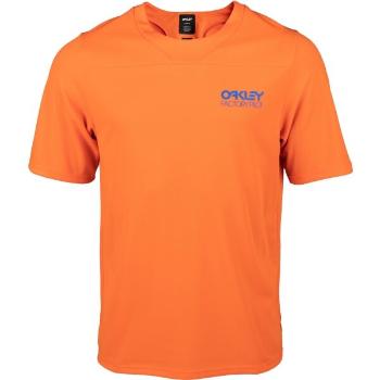 Oakley FACTORY PILOT LITE MTB Pánské triko na kolo, oranžová, velikost XXL