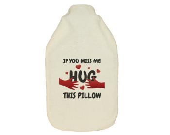 Termofor zahřívací láhev Hug this pillow