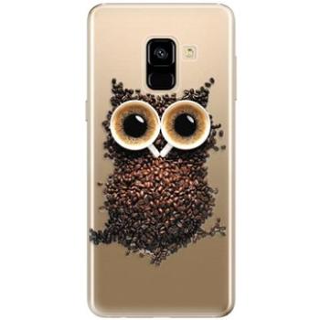 iSaprio Owl And Coffee pro Samsung Galaxy A8 2018 (owacof-TPU2-A8-2018)