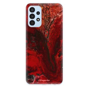 Odolné silikonové pouzdro iSaprio - RedMarble 17 - Samsung Galaxy A13