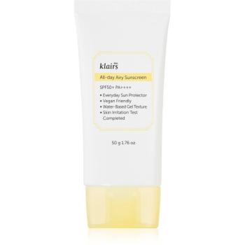 Klairs All-day Airy Sunscreen lehký ochranný gel-krém SPF 50+ 50 g