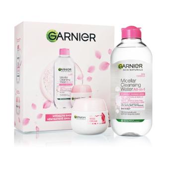 Garnier Skin Naturals Rose dárková sada pro citlivou pleť 2 ks