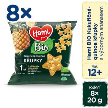 Hami Bio quinoa křupky s ananasem 8× 20 g, 12+ (8590340173585)