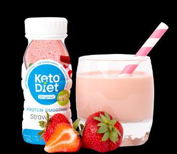 KetoDiet KetoLife Proteinové Smoothie Jahoda 200 ml