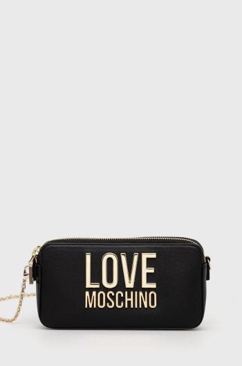 Psaníčko Love Moschino černá barva