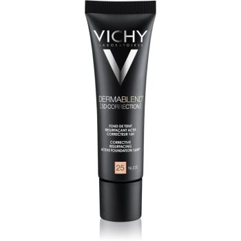 Vichy Dermablend 3D Correction korekční vyhlazující make-up SPF 25 odstín 25 Nude 30 ml