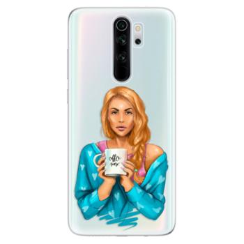 Odolné silikonové pouzdro iSaprio - Coffe Now - Redhead - Xiaomi Redmi Note 8 Pro