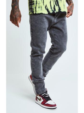 Černé pánské skinny fit džíny OFS_NS DENIMS FIT LOOSE AOKI STEVE X