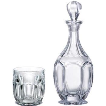 Crystalite Bohemia Whisky set Apollo (1 karafa + 6 sklenic)  (8593410870056)