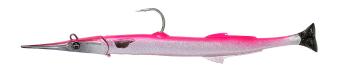 Savage gear gumová nástraha 3d needlefish pulse tail pink silver - 14 cm 12 g
