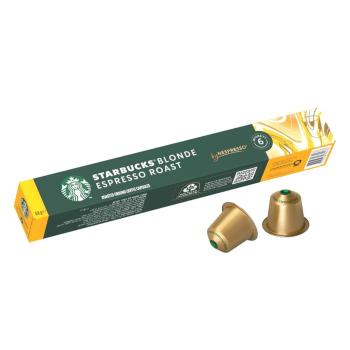 Starbucks by Nespresso Blonde Espresso Roast - kávové kapsle – 10 kapslí v balení