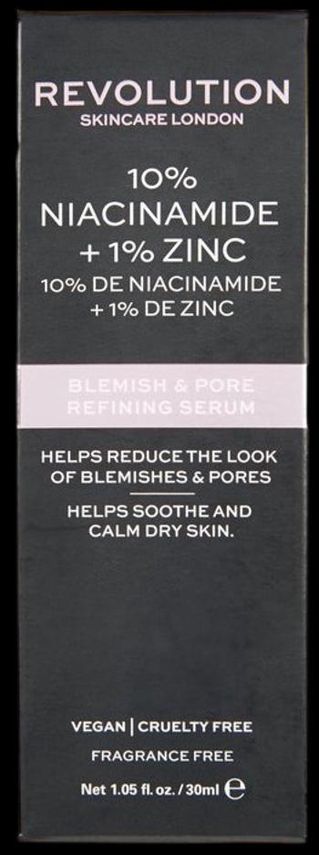 Revolution Blemish and Pore Refining Serum - 10% Niacinamide + 1% Zinc sérum 30 ml