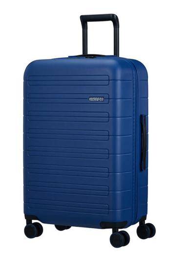 American Tourister Skořepinový cestovní kufr Novastream M EXP 64/73 l - tmavě modrá