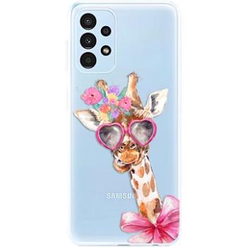 iSaprio Lady Giraffe pro Samsung Galaxy A13 (ladgir-TPU3-A13)