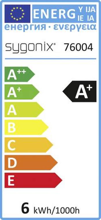 LED žárovka Sygonix SY-3784824 230 V, E14, 5.5 W = 40 W, teplá bílá, A+ (A++ - E), kapkovitý tvar, 1 ks