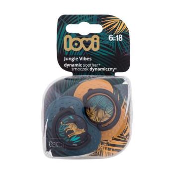 LOVI Jungle Vibes Dynamic Soother Boy 6-18m 2 ks dudlík pro děti