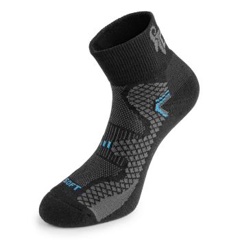 Canis Funkční ponožky SOFT - Černá / modrá | 42
