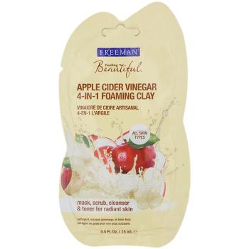 Freeman Feeling Beautiful kaolínová pleťová maska pro všechny typy pleti Apple Cider Vinegar 15 ml