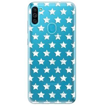 iSaprio Stars Pattern - white pro Samsung Galaxy M11 (stapatw-TPU3-M11)