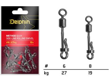 Delphin obratlík rychloobratlík s pojistkou method quix 10 ks - velikost 6 nosnost 27 kg